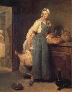 Jean Honore Fragonard Die Botenfrau painting